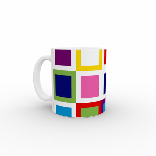 11oz Ceramic Mug - Abstract Blocks 2 - printonitshop