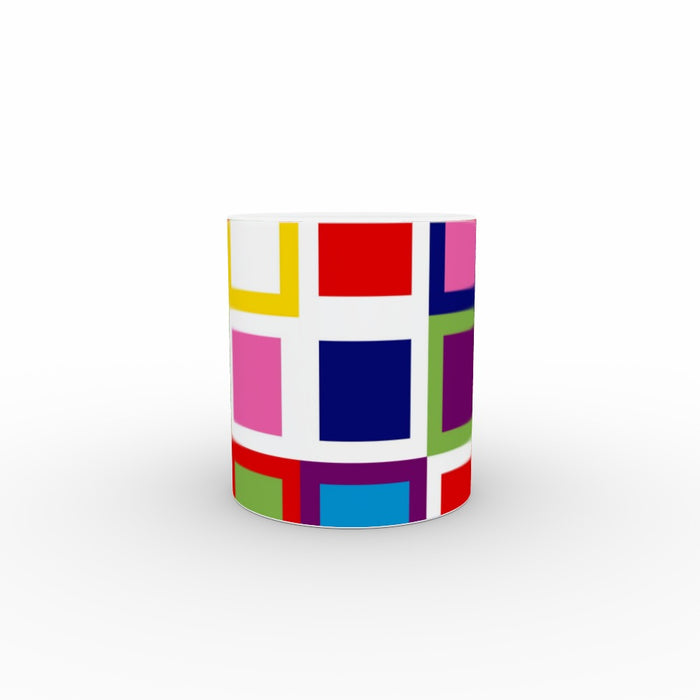 11oz Ceramic Mug - Abstract Blocks 2 - printonitshop