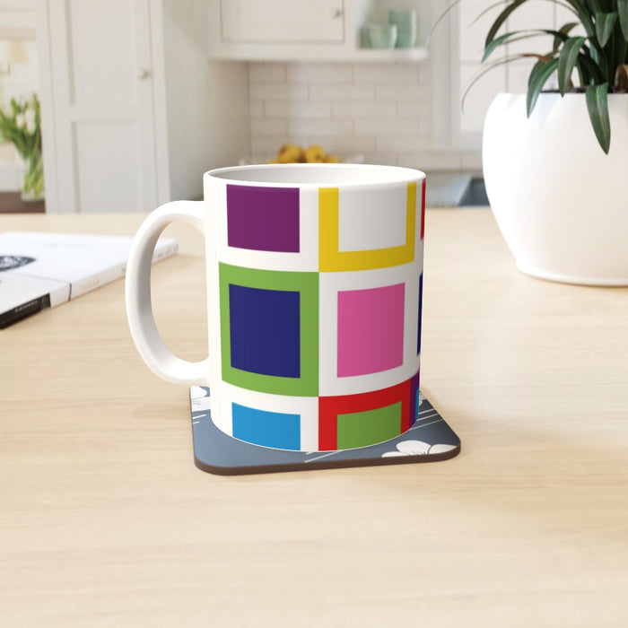 11oz Ceramic Mug - Abstract Blocks 2 - printonitshop