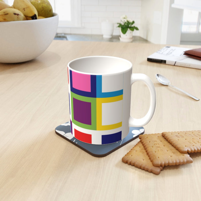 11oz Ceramic Mug - Abstract Blocks 2 - printonitshop