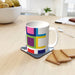11oz Ceramic Mug - Abstract Blocks 2 - printonitshop