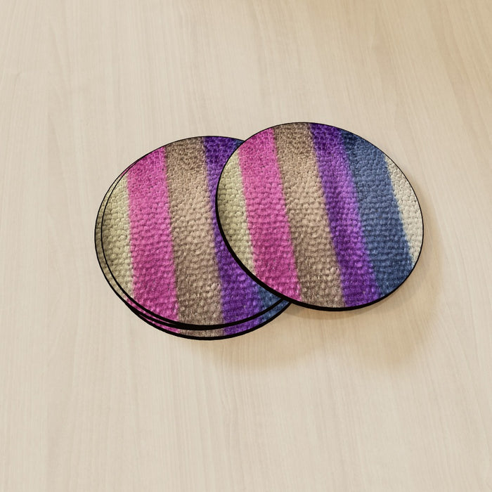 Coasters - Velvet Stripes - CJ Designs - printonitshop