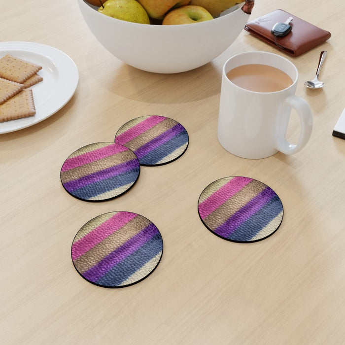 Coasters - Velvet Stripes - CJ Designs - printonitshop