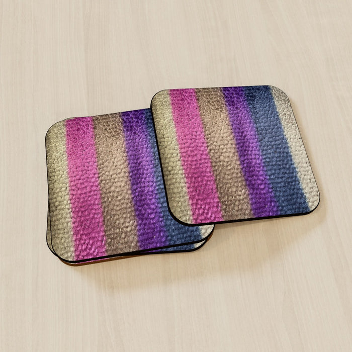 Coasters - Velvet Stripes - CJ Designs - printonitshop