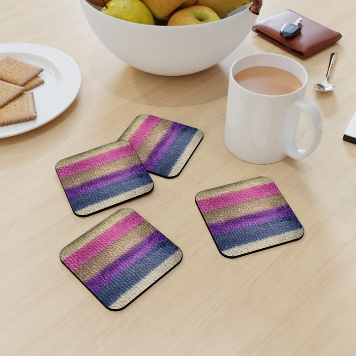 Coasters - Velvet Stripes - CJ Designs - printonitshop