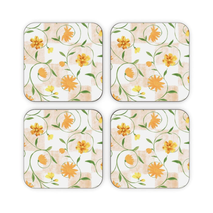 Coasters - Yellow Wall Crawlers - printonitshop