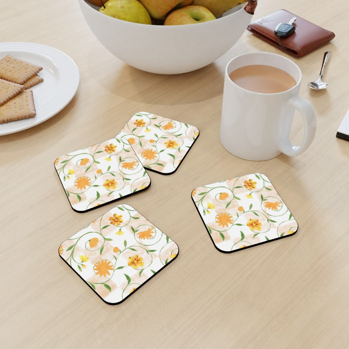 Coasters - Yellow Wall Crawlers - printonitshop