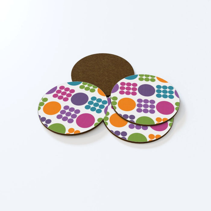 Coasters - Textured Circles - printonitshop