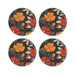 Coasters - Orange Flowers - printonitshop
