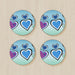 Coasters - Hearts - printonitshop