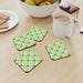 Coasters - Green Cross Stitch - printonitshop