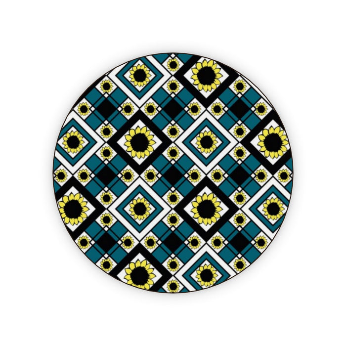 Coasters - Geometric Sunflowers - printonitshop