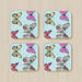 Coasters - Floral Butterflies - printonitshop