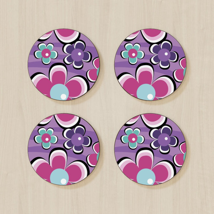 Coasters - Fat Petals - printonitshop