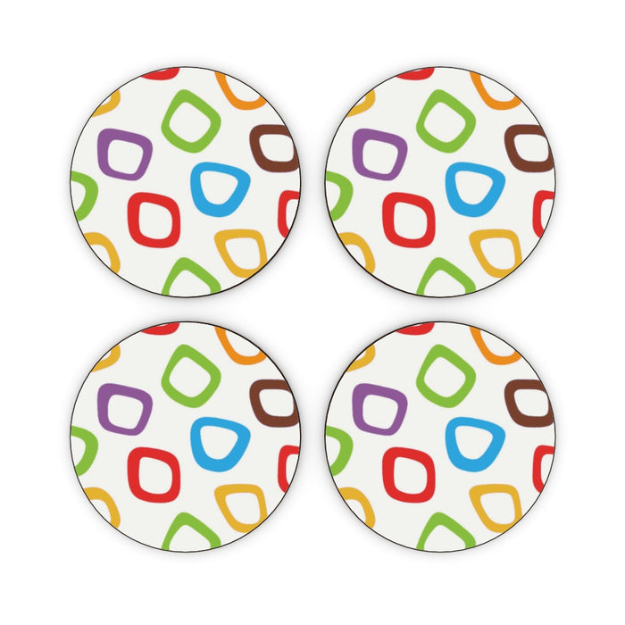 Coasters - Coloured Cherios - printonitshop