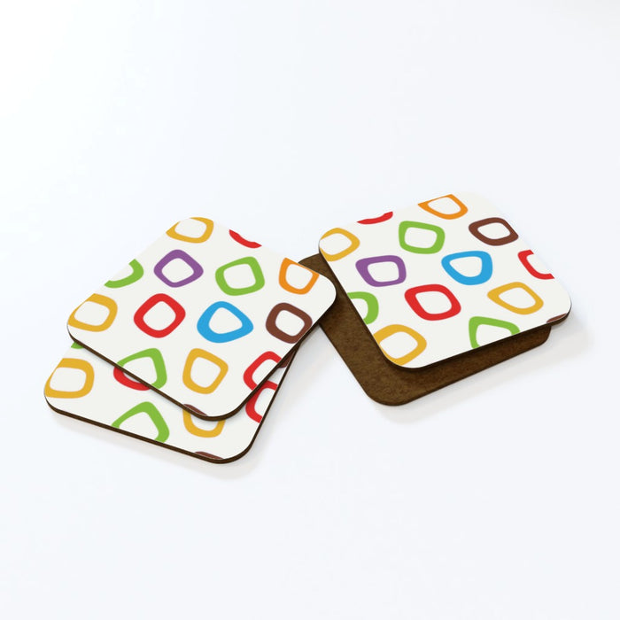 Coasters - Coloured Cherios - printonitshop