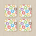 Coasters - Coloured Cherios - printonitshop