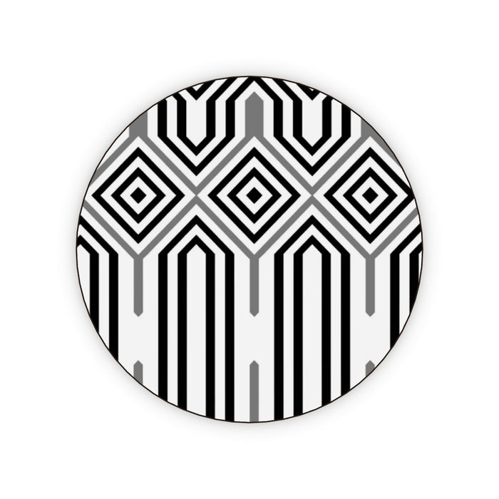 Coasters - Black and White Structure - printonitshop