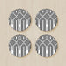Coasters - Black and White Structure - printonitshop