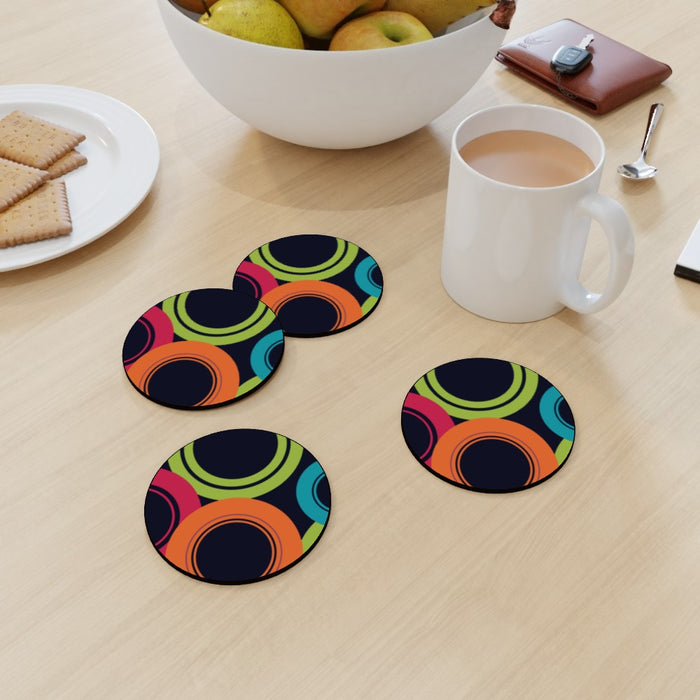 Coasters - Abstract Circles - printonitshop