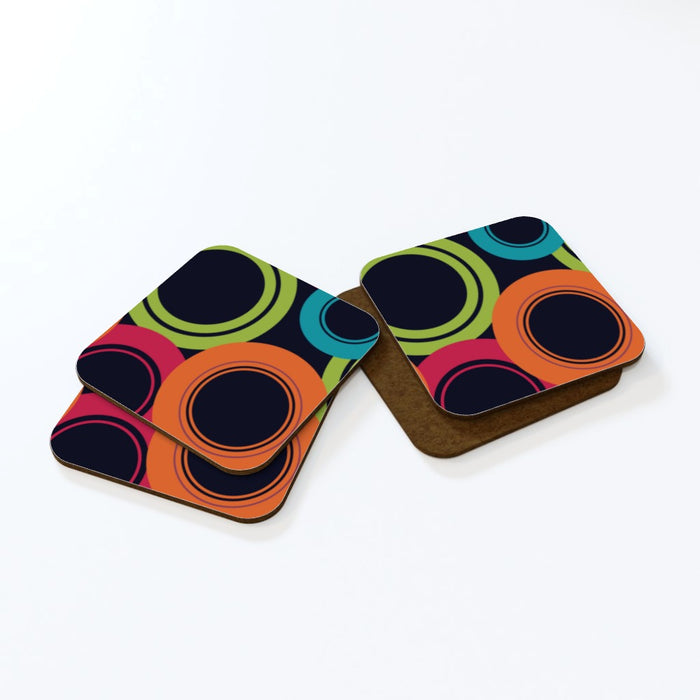 Coasters - Abstract Circles - printonitshop