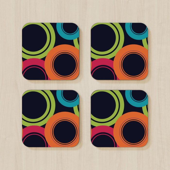 Coasters - Abstract Circles - printonitshop