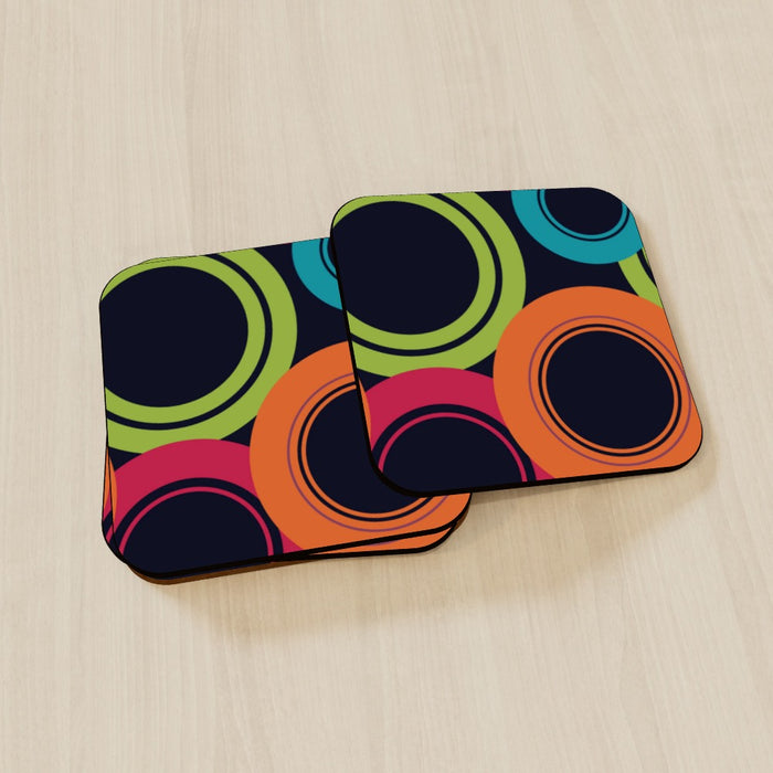 Coasters - Abstract Circles - printonitshop