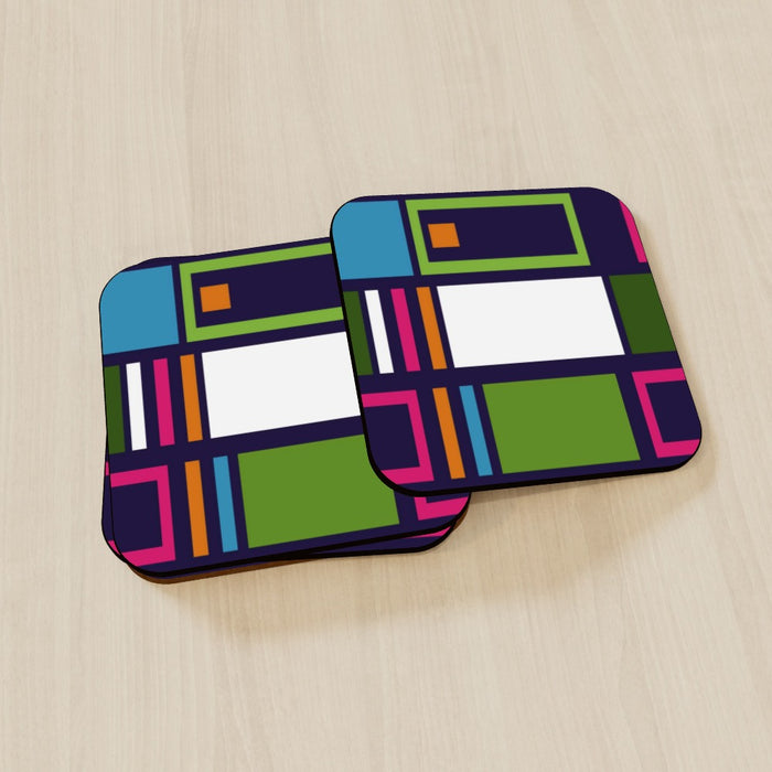 Coasters - Abstract Blocks - printonitshop