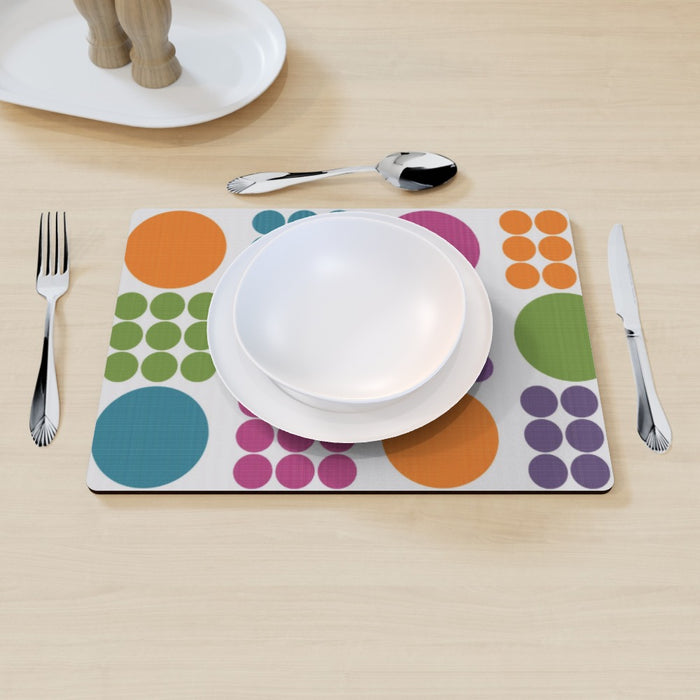 Placemat - Textured Circles - printonitshop