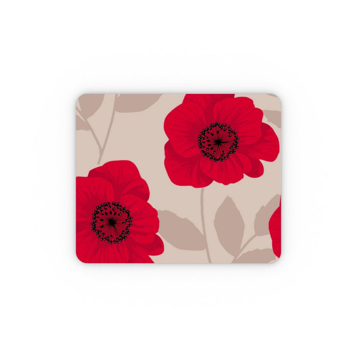 Placemat - Red Flowers - printonitshop