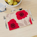 Placemat - Red Flowers - printonitshop