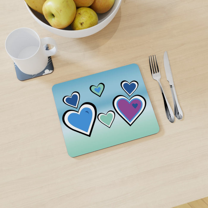 Placemat - Hearts - printonitshop