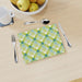 Placemat - Green Cross Stitch - printonitshop