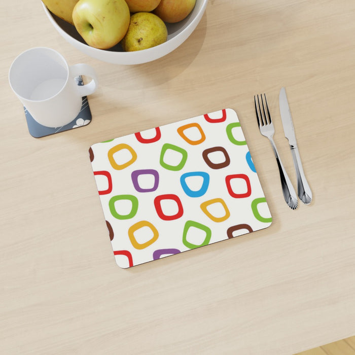 Placemat - Coloured Cherios - printonitshop