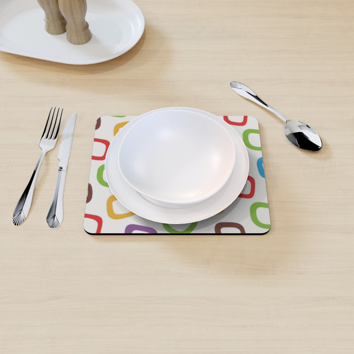 Placemat - Coloured Cherios - printonitshop