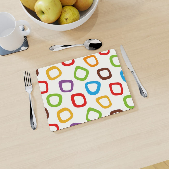 Placemat - Coloured Cherios - printonitshop