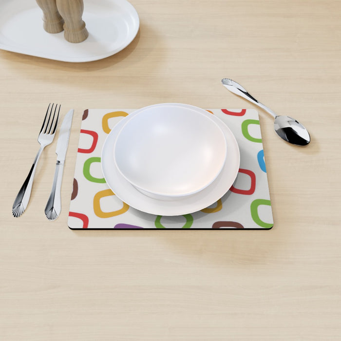 Placemat - Coloured Cherios - printonitshop