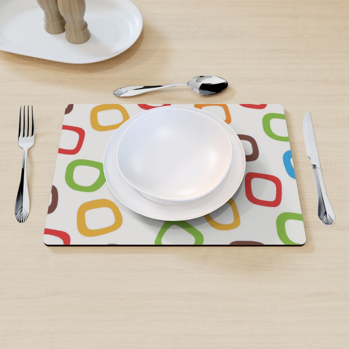 Placemat - Coloured Cherios - printonitshop