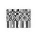 Placemat - Black and White Structured - printonitshop