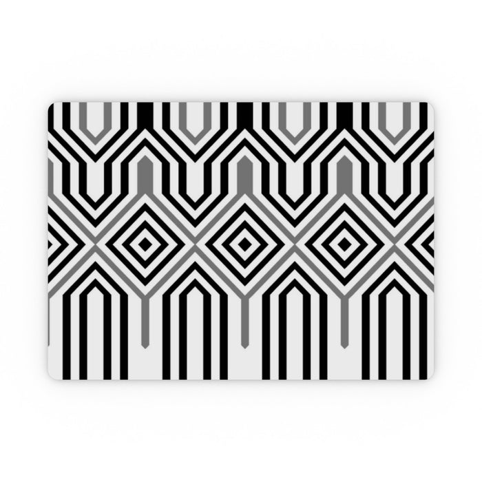 Placemat - Black and White Structured - printonitshop