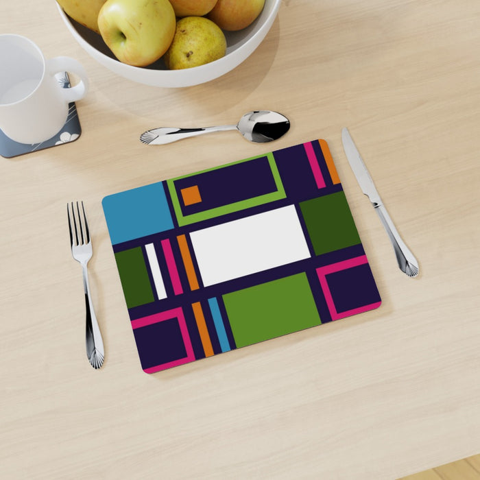 Placemat - Abstract Blocks - printonitshop