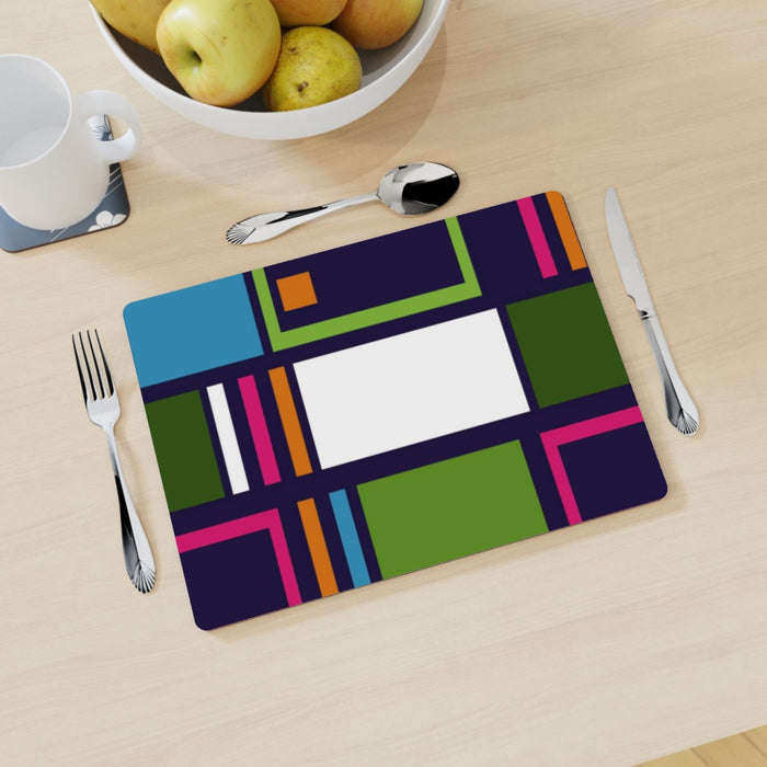 Placemat - Abstract Blocks - printonitshop