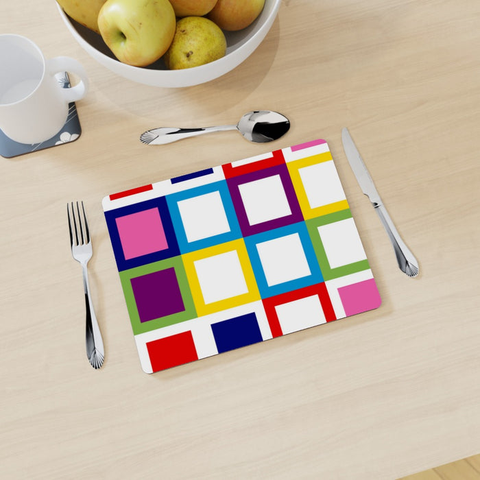 Placemat - Abstract Blocks 2 - printonitshop