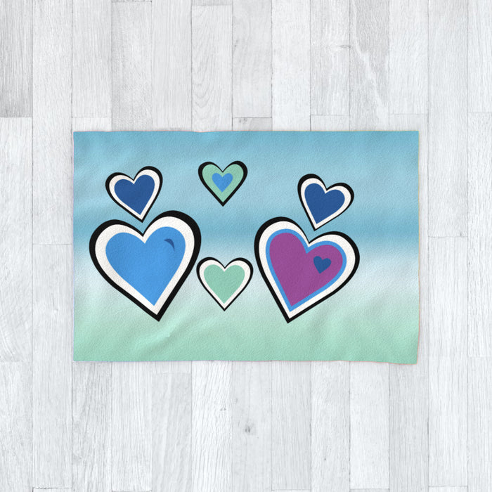 Blanket - Hearts - printonitshop