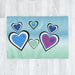 Blanket - Hearts - printonitshop