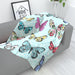 Blanket - Floral Butterflies - printonitshop