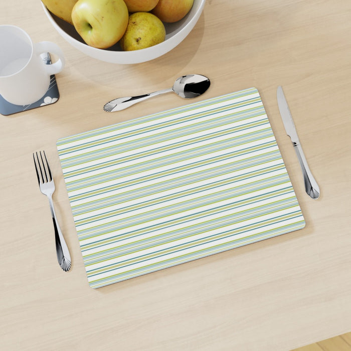 Placemat - Green Lines - printonitshop