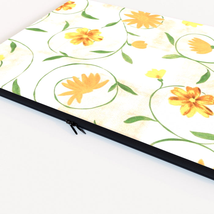 Laptop Skin - Climbing Wall Flowers - printonitshop