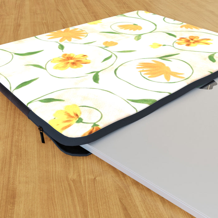 Laptop Skin - Climbing Wall Flowers - printonitshop