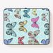 Laptop Skin - Floral Butterflies - printonitshop